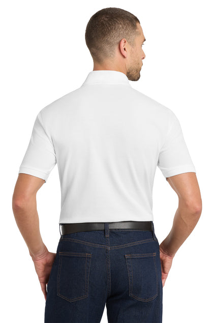Mens Short Sleeve Cotton Polo