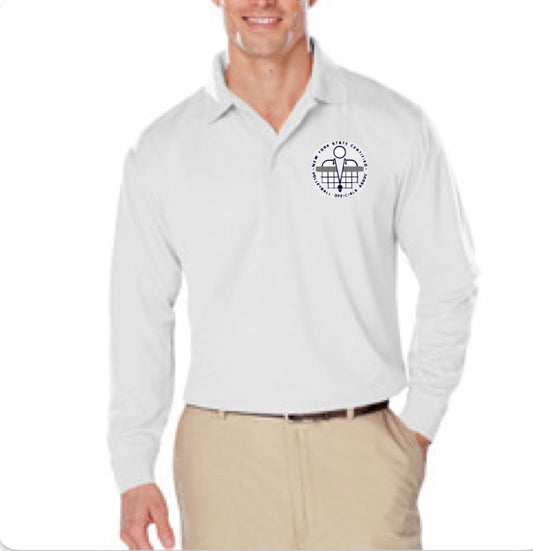 Men's Dry Fit Polo Long Sleeve