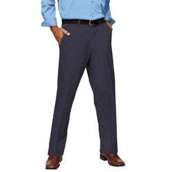 Men's Twill Flat Front Pants